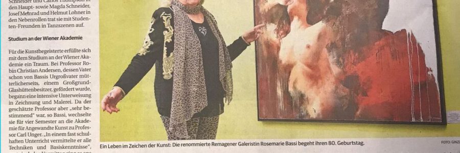 Rosemarie Bassi – Ein Leben im Zeichen der Kunst